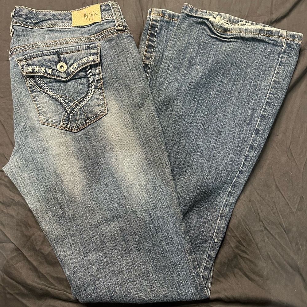 Ariya Women's Classic Blue Boot Cut Jeans
